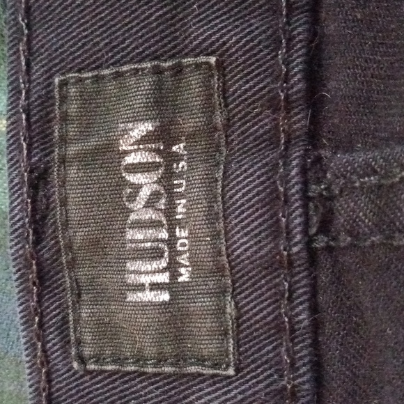 Hudson - Men's - Black - Five Pocket - Straight Leg Jeans - W38XL35 - Picture 2 of 10